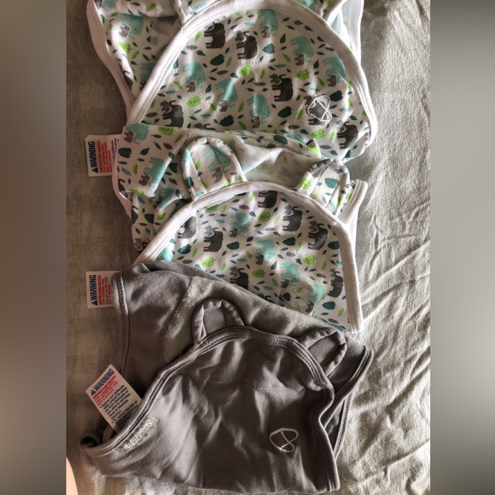 3 SwaddleMe Swaddles